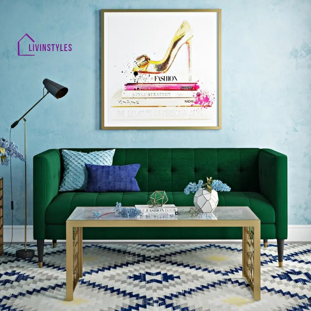 Saara Metal Coffee Table For Living Room