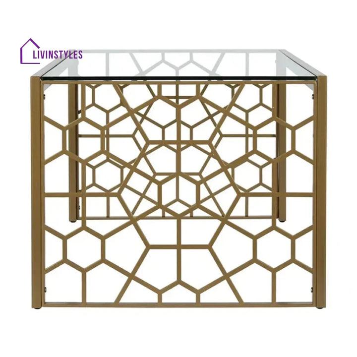 Saara Metal Coffee Table For Living Room