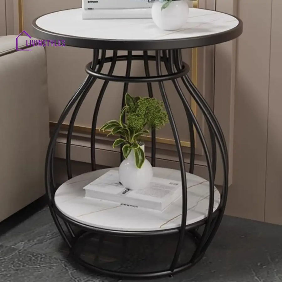 Sage Side Table for Living Room
