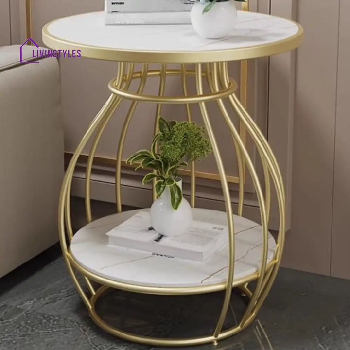 Sage Side Table for Living Room