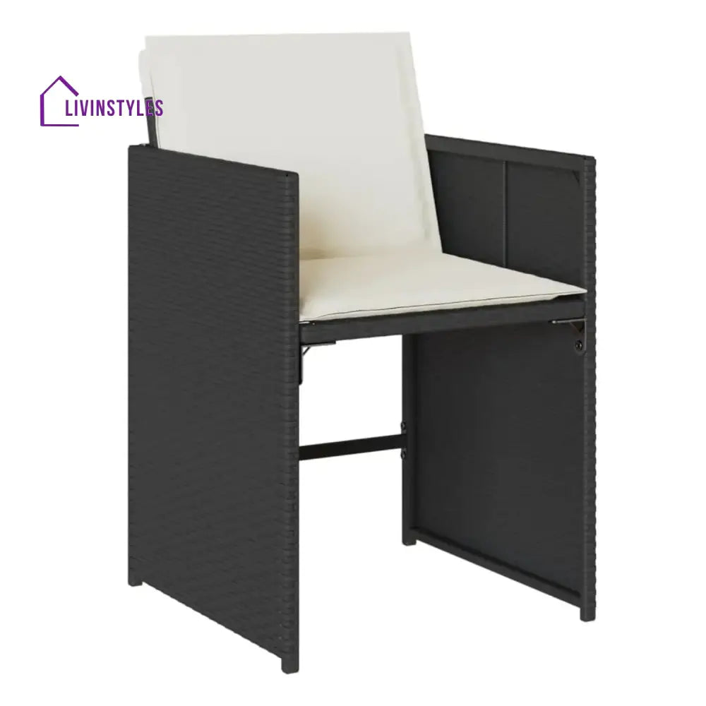 Saisha 11-Piece Outdoor Rattan Wicker Dinning Set - Dining Set