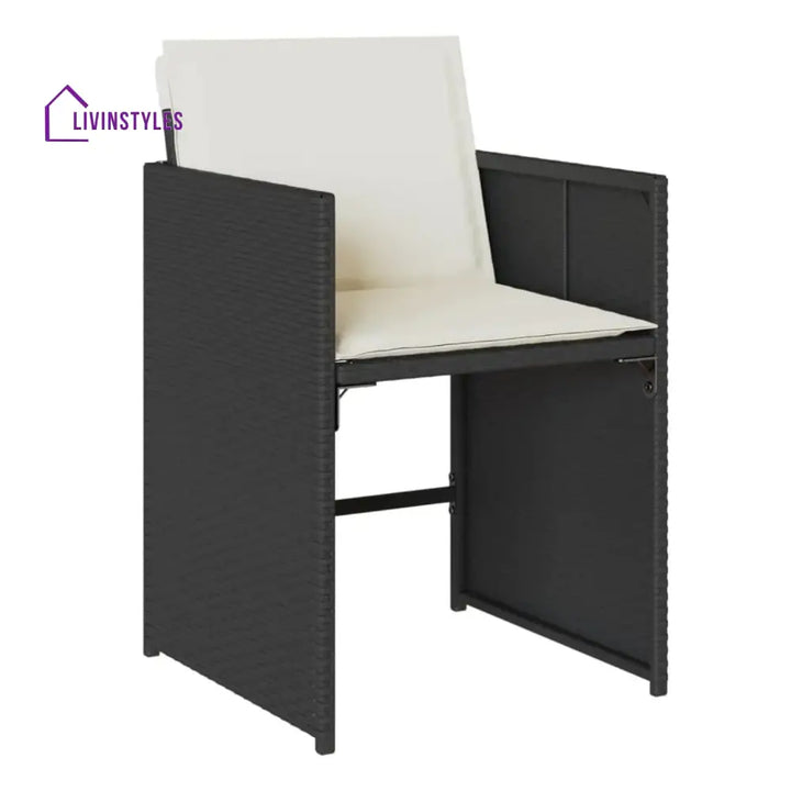Saisha 11-Piece Outdoor Rattan Wicker Dinning Set - Dining Set