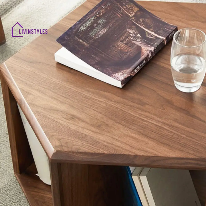 Samaira Solid Wood Coffee Table For Living Room
