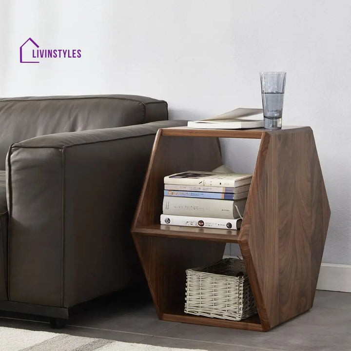 Samaira Solid Wood Coffee Table For Living Room