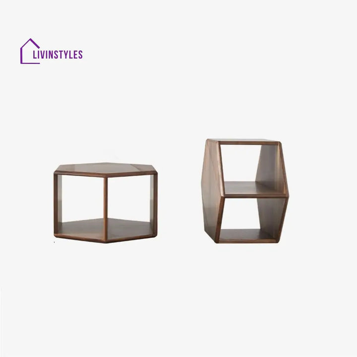 Samaira Solid Wood Coffee Table For Living Room