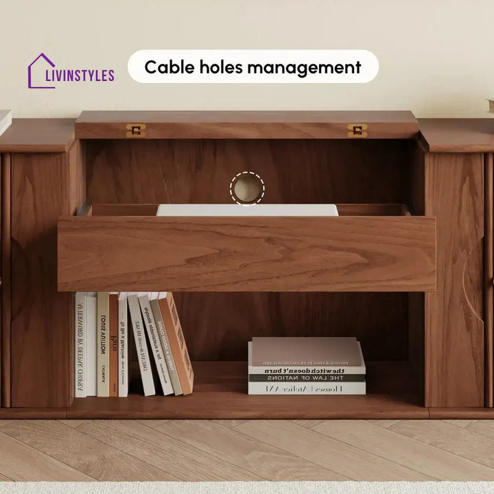 Samantha Solid Wood Tv unit | Console for Living Room