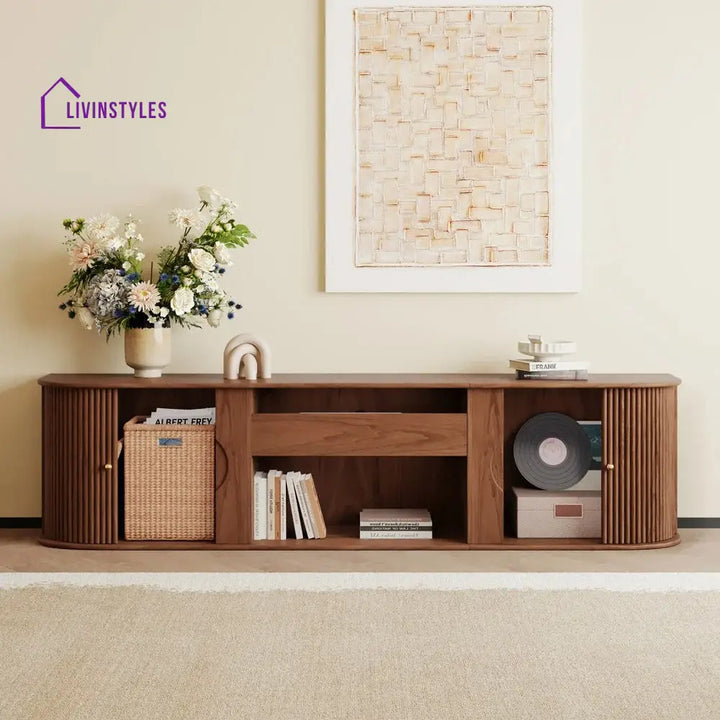Samantha Solid Wood Tv unit | Console for Living Room