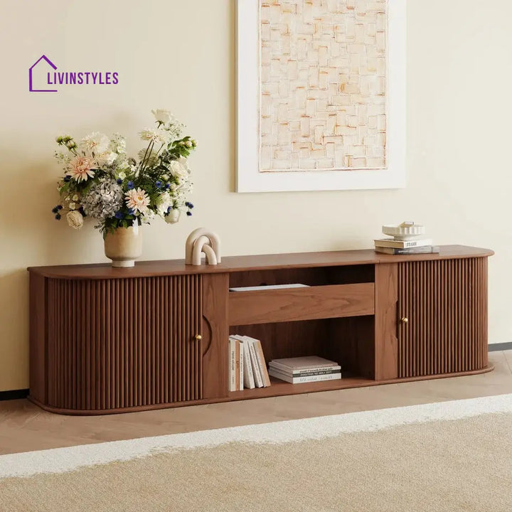 Samantha Solid Wood Tv unit | Console for Living Room