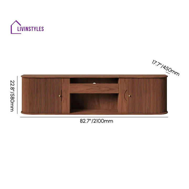 Samantha Solid Wood Tv unit | Console for Living Room