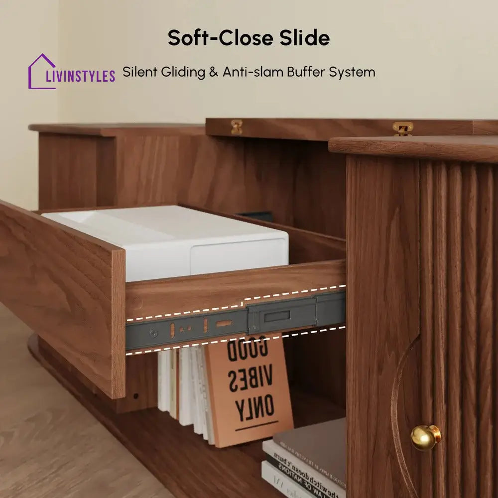 Samantha Solid Wood Tv unit | Console for Living Room