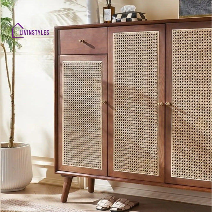 Samar Solid Wood Shoe Rack for Hallway | Entryway