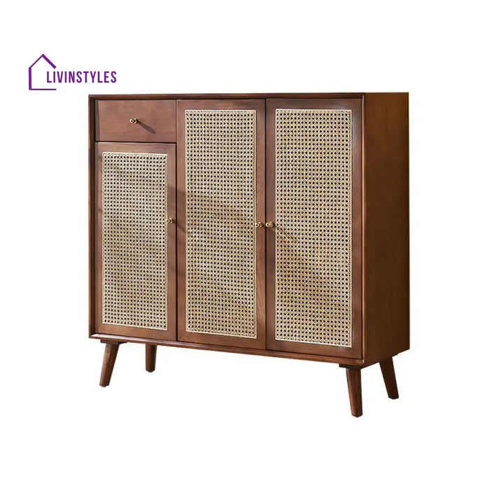 Samar Solid Wood Shoe Rack for Hallway | Entryway