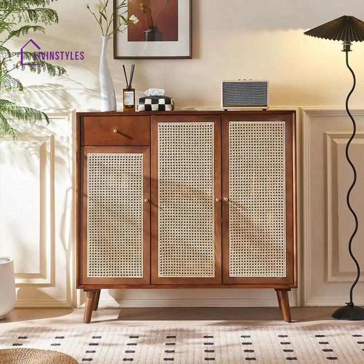Samar Solid Wood Shoe Rack for Hallway | Entryway