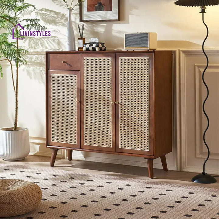Samar Solid Wood Shoe Rack for Hallway | Entryway
