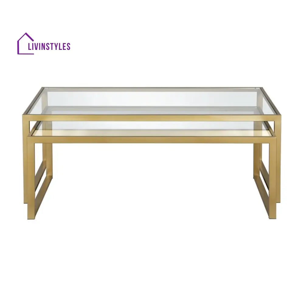 Sameer Metal Coffee Table For Living Room