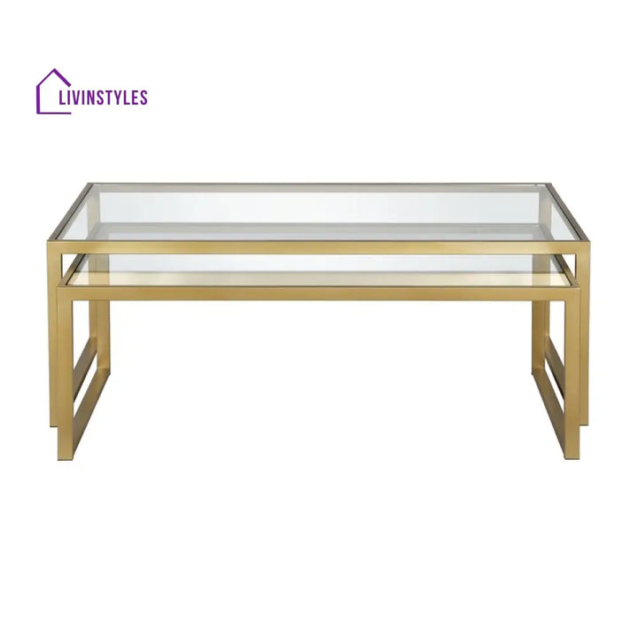 Sameer Metal Coffee Table For Living Room