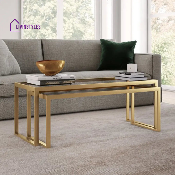 Sameer Metal Coffee Table For Living Room