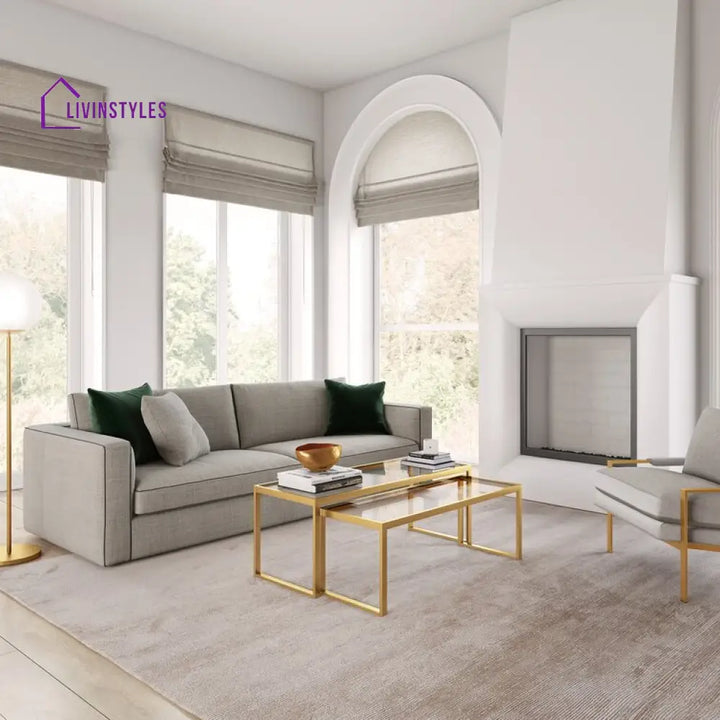 Sameer Metal Coffee Table For Living Room