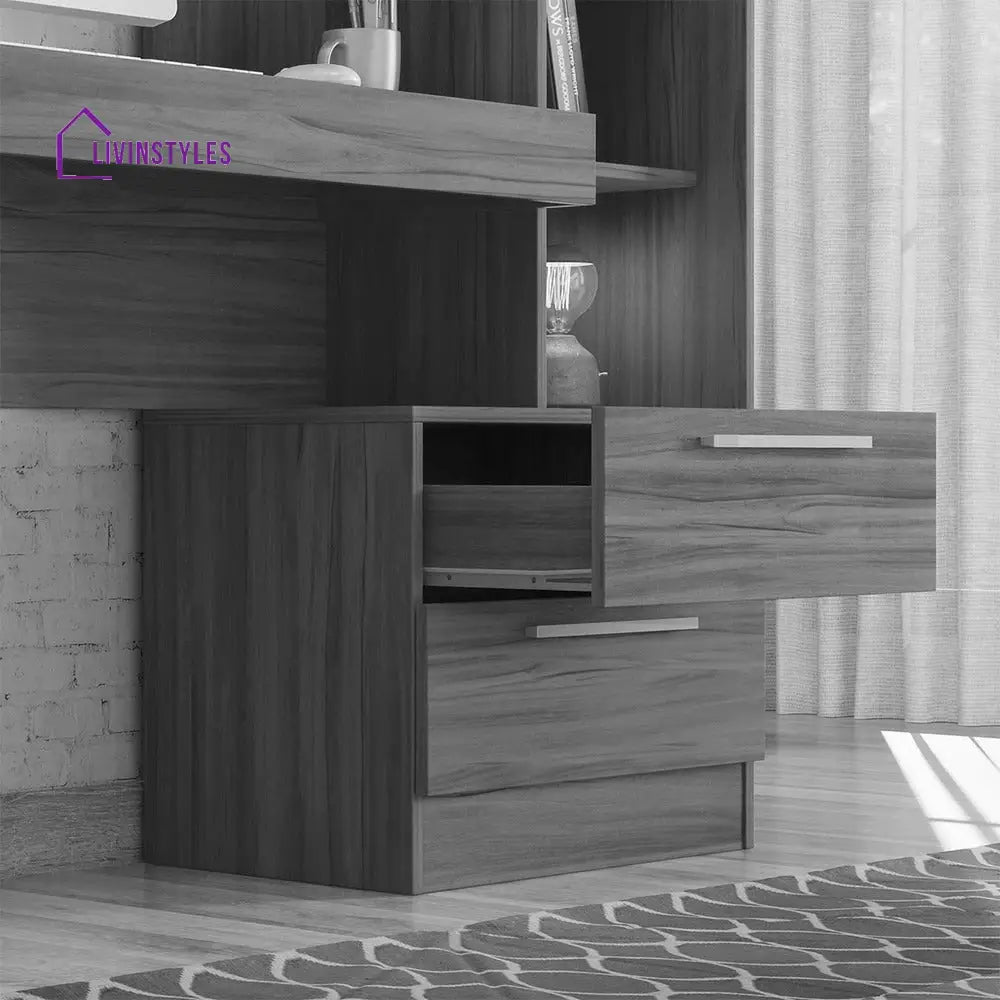 Samira Wooden Finish Study Table for Students