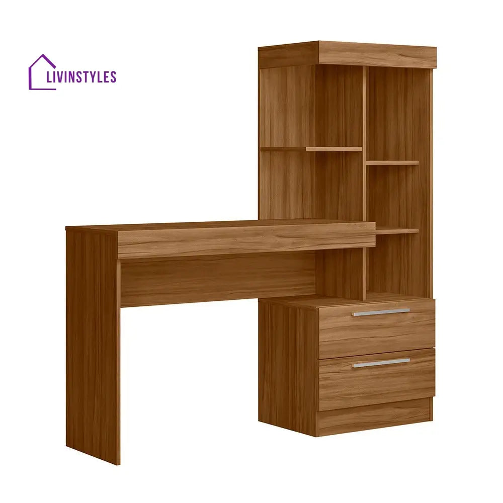 Samira Wooden Finish Study Table for Students