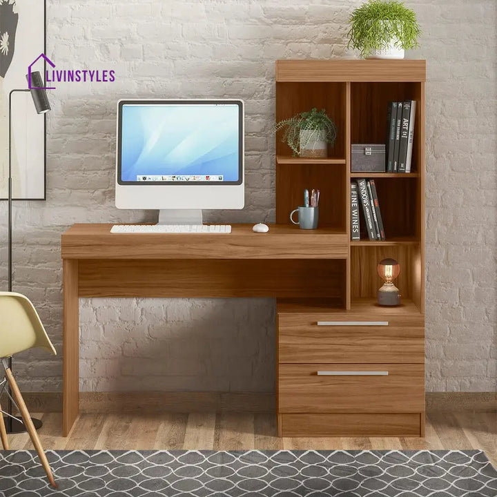 Samira Wooden Finish Study Table for Students