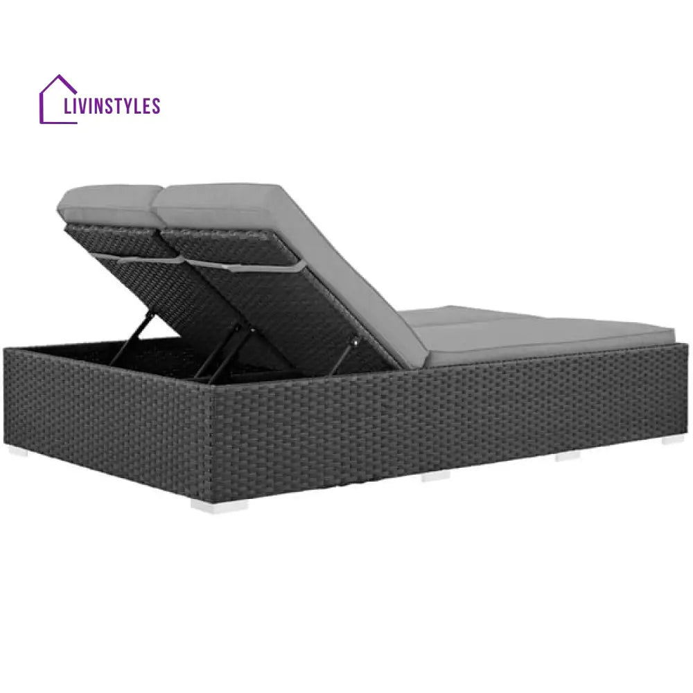 Samson Outdoor Patio Double Chaise Lounger