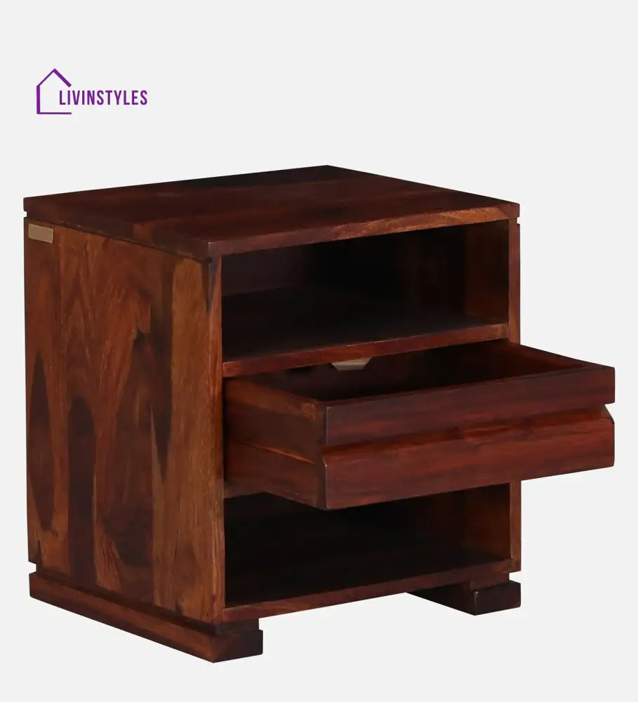 Moscow Sheesham Wood Nightstand Bedside Table Bedroom Furniture Sets
