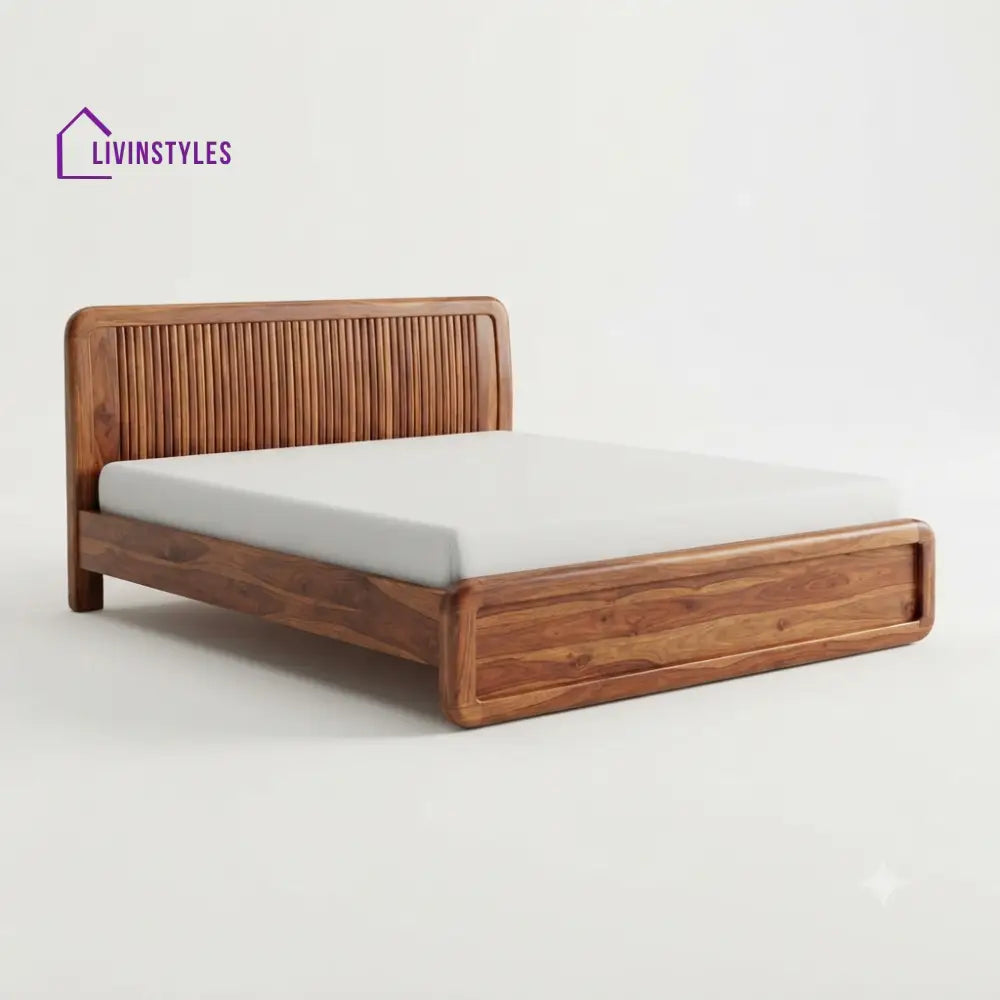 Samukelisiwe Wooden Double Bed | King Size Bed | Queen Size Bed - Bed Without Storage