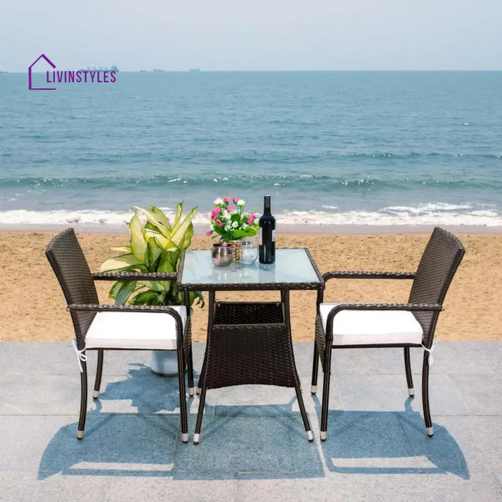 Sana 3-Piece Outdoor Rattan Wicker Patio Set - Patio Set