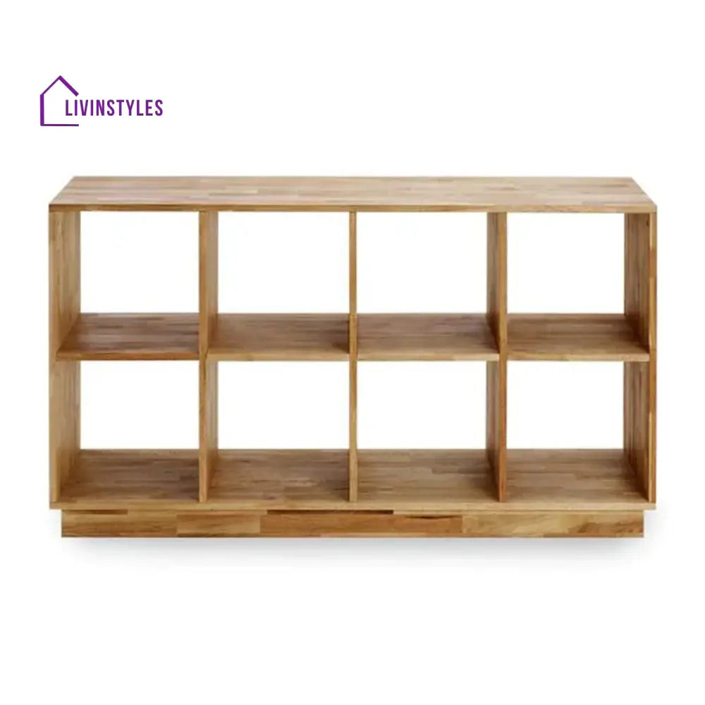 Nismaaya Danyal Oak Wood Bookcase