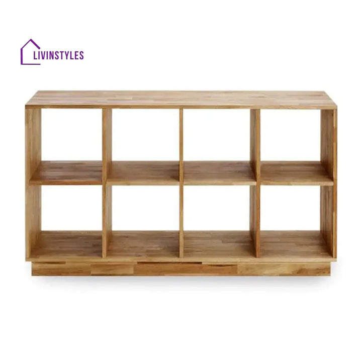 Nismaaya Danyal Oak Wood Bookcase