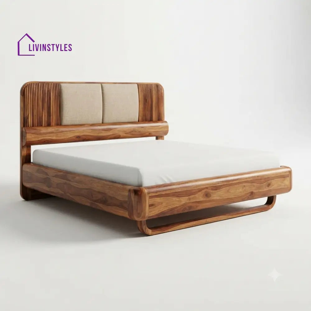 Sanelisiwe Wooden Double Bed | King Size Bed | Queen Size Bed - Bed Without Storage
