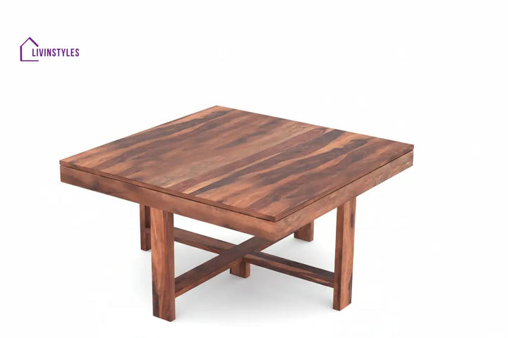 Sang Sheesham Coffee Table with Four stools