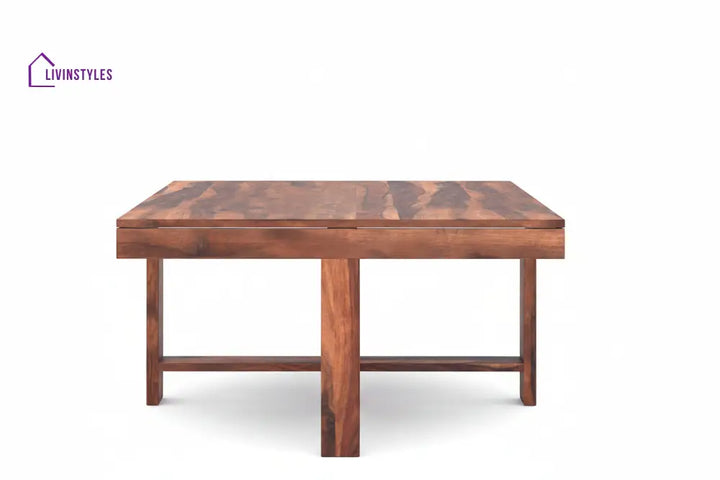 Sang Sheesham Coffee Table with Four stools