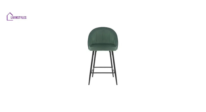 Sanjay Green Color Hindmen Counter Stool