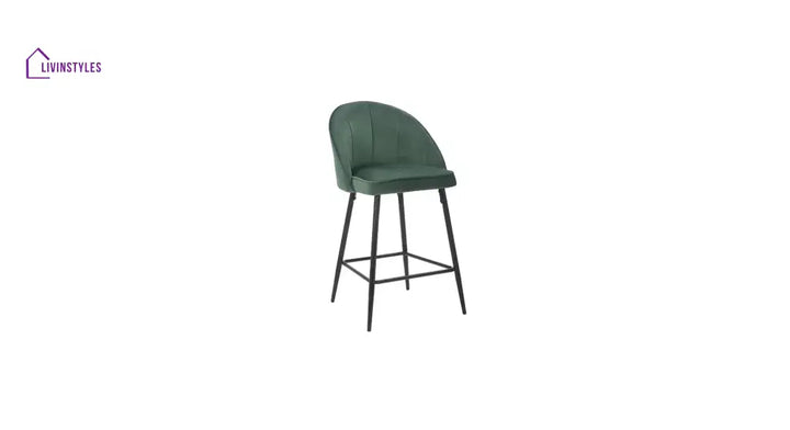 Sanjay Green Color Hindmen Counter Stool