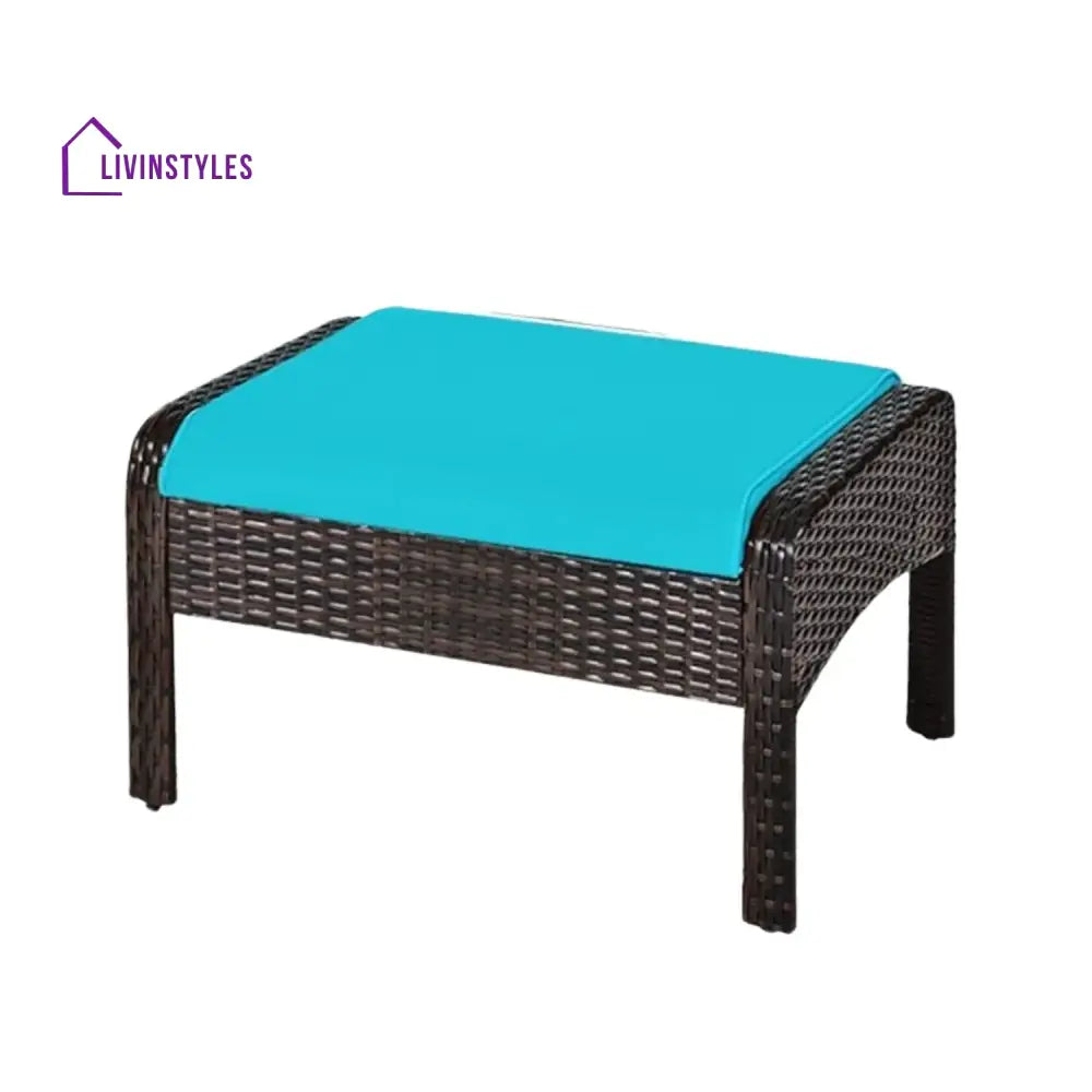 Saphira Outdoor Wicker 5-Piece Patio Sofa Set - Patio Sofa Set