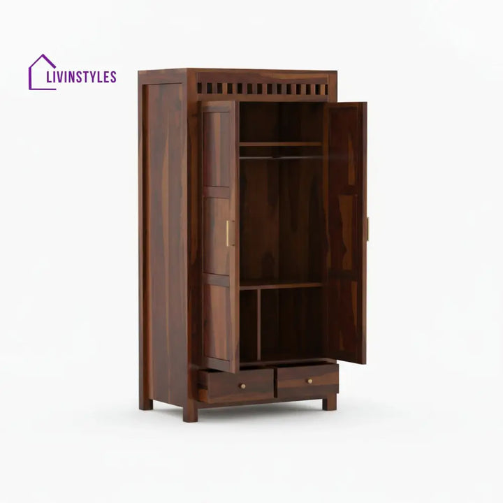 Sara sheesham wood 3 door wardrobe