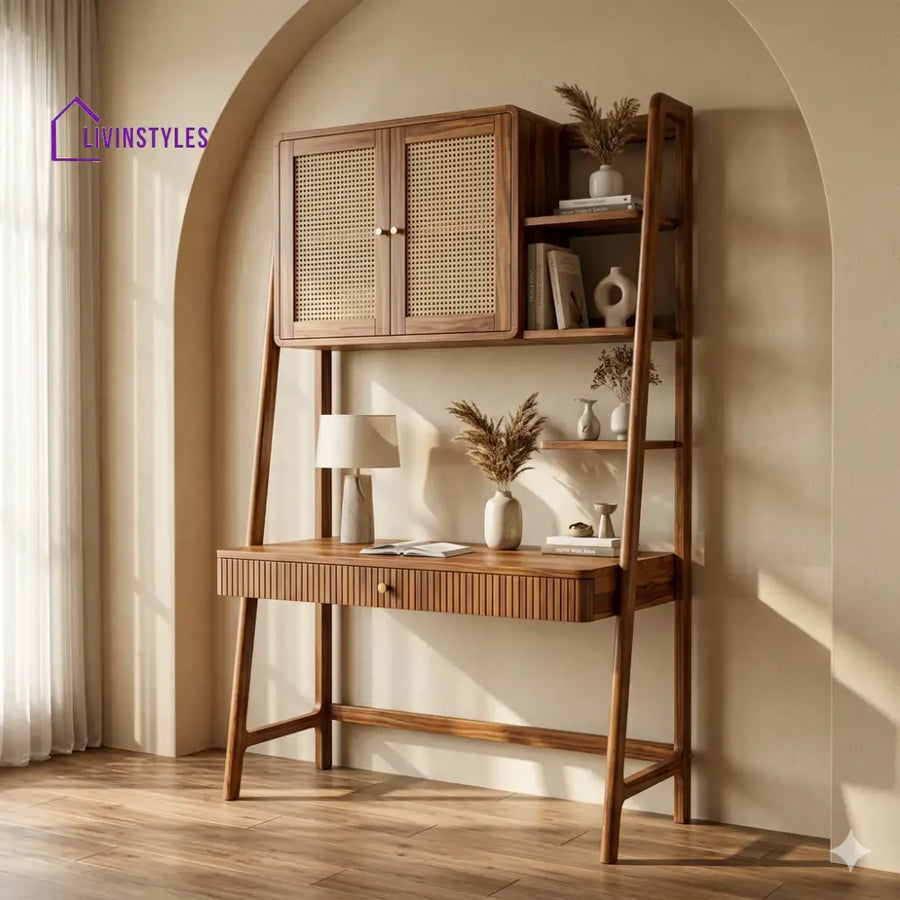Sarah Solid Sheesham Wood Study Table for Home