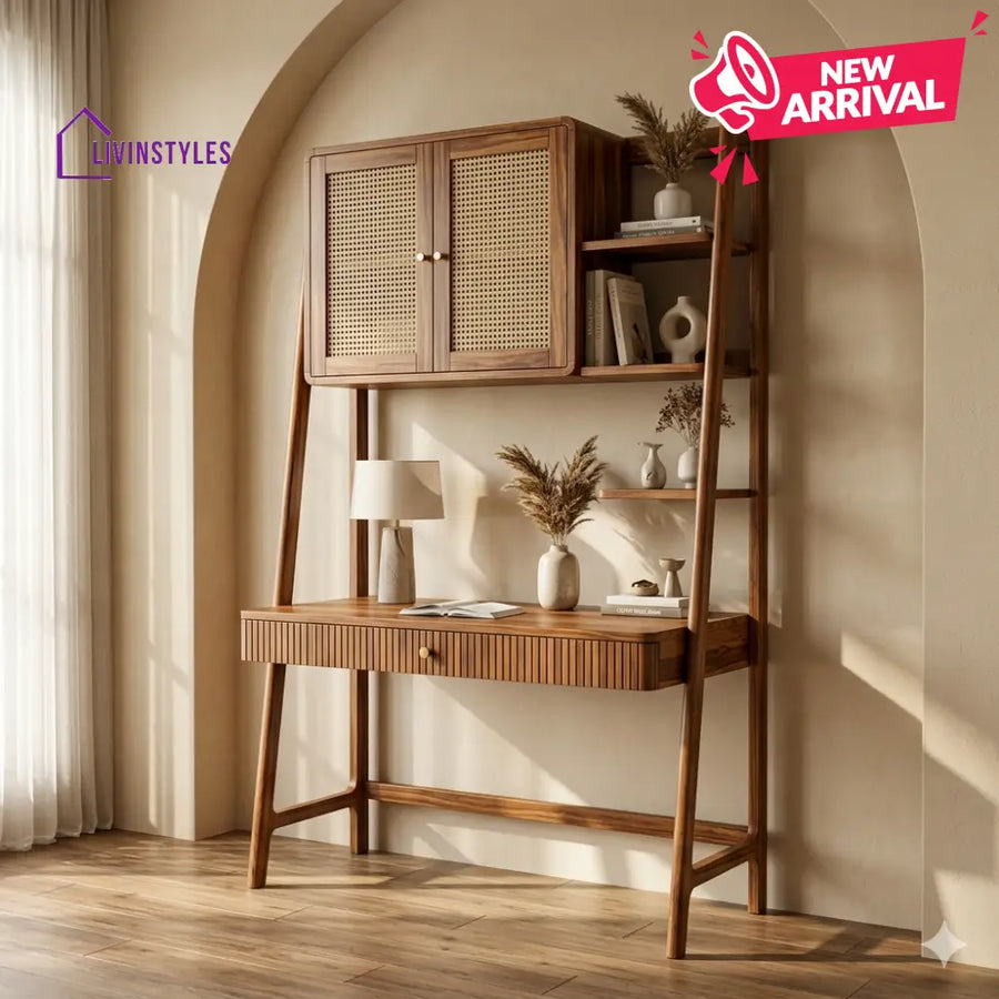 Sarah Solid Sheesham Wood Study Table for Home