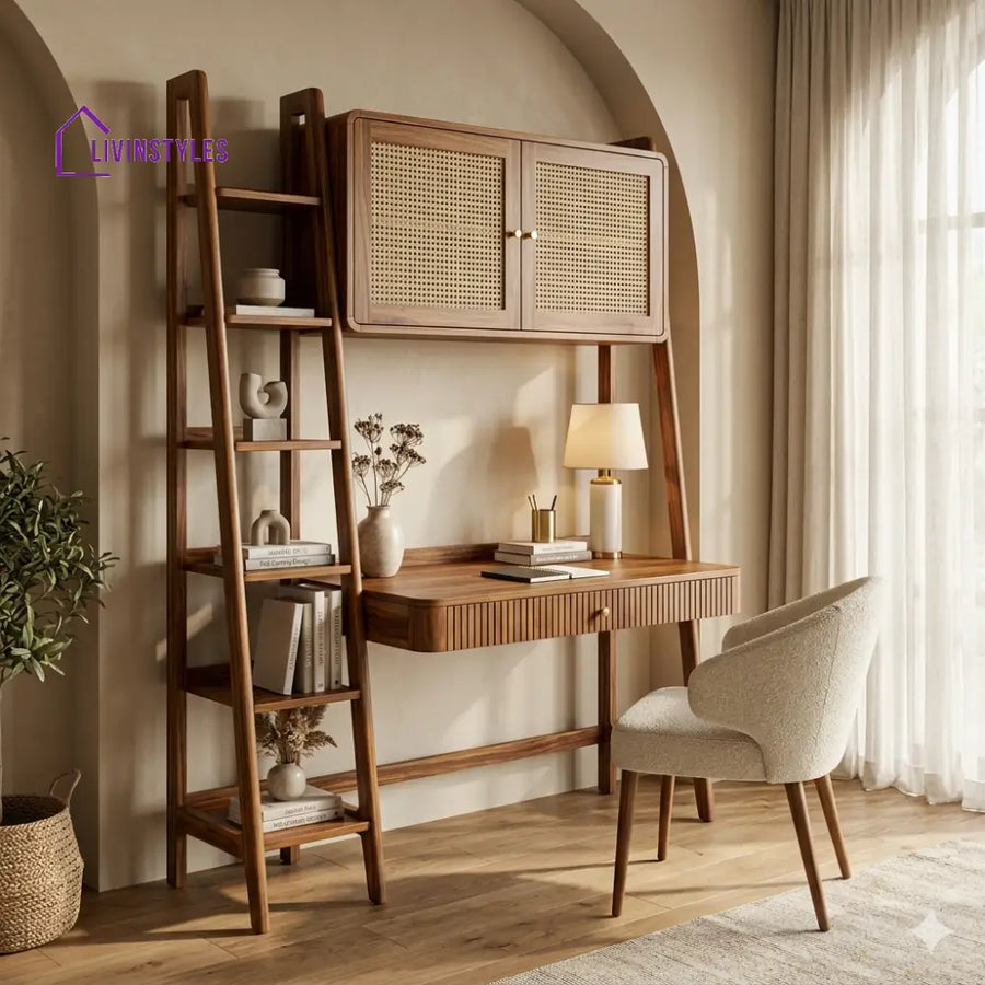 Sarah Solid Sheesham Wood Study Table for Home