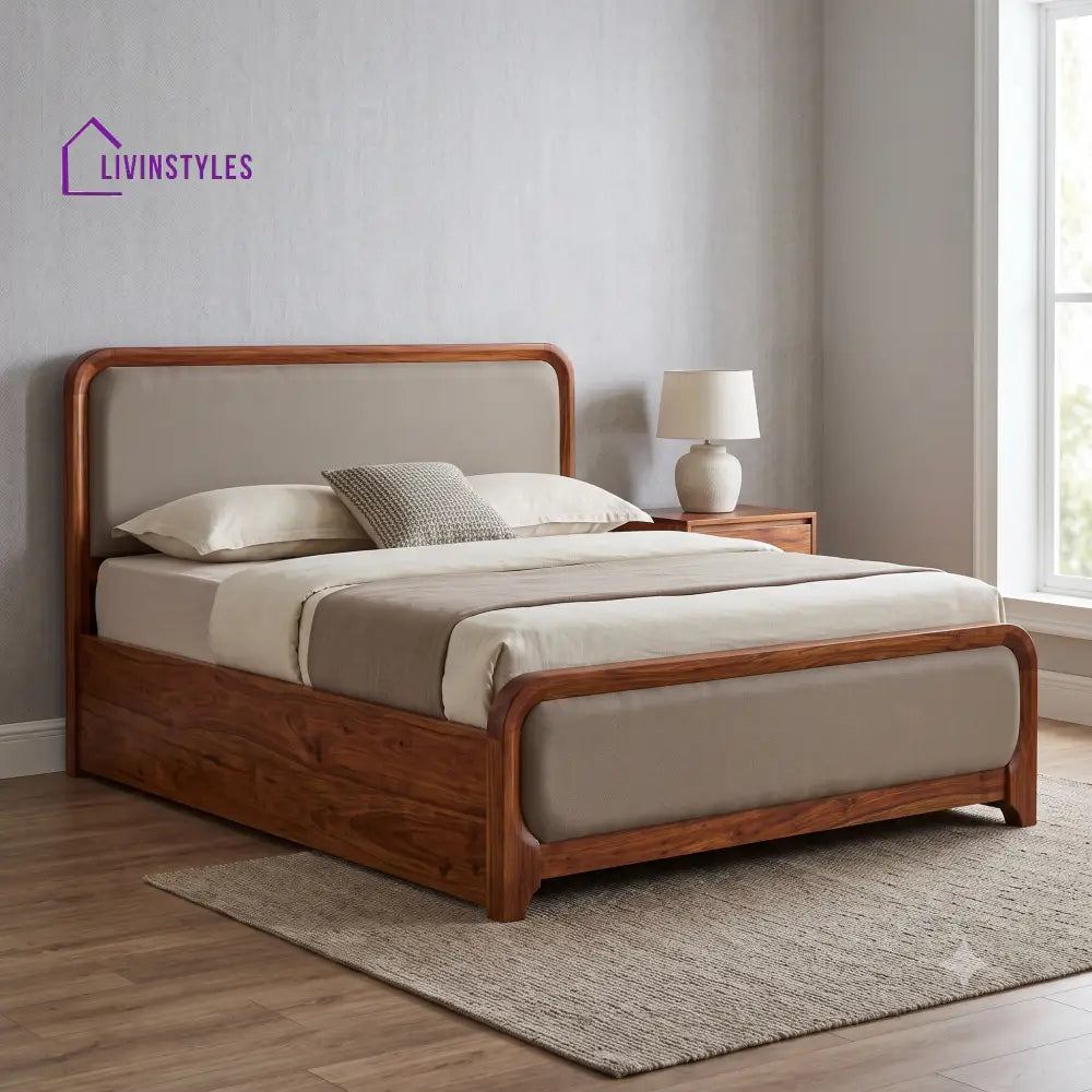 Saravanan Wooden Double Bed | Hydraulic Bed in King Size