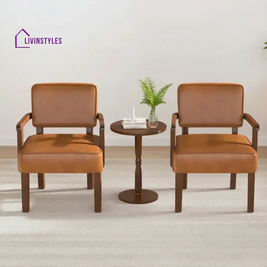 Sarvika Solid Wood Balcony Set