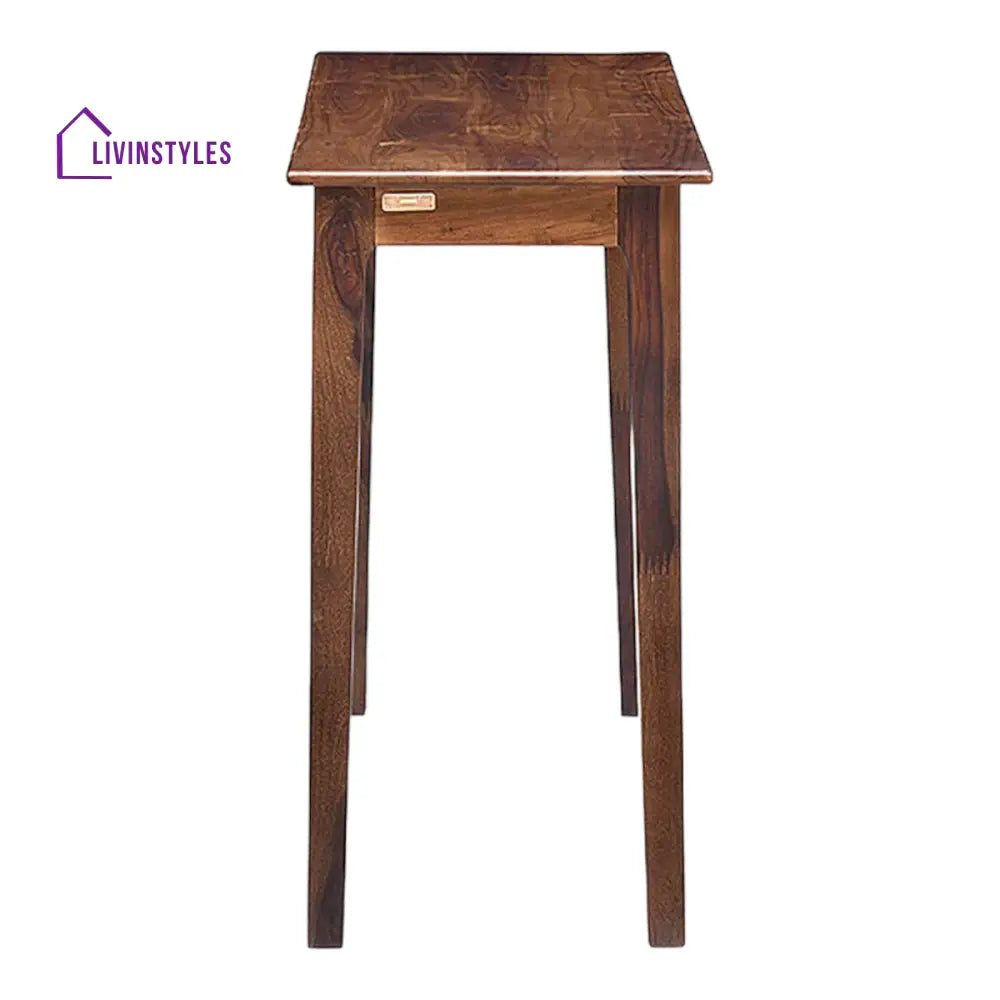 Nakos Sheesham Wood Study Table Teak Finish