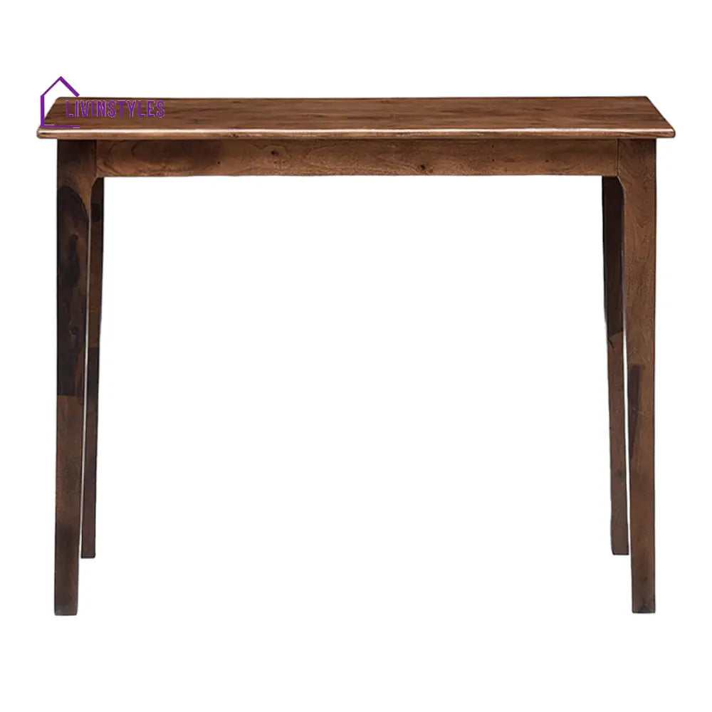 Nakos Sheesham Wood Study Table Teak Finish