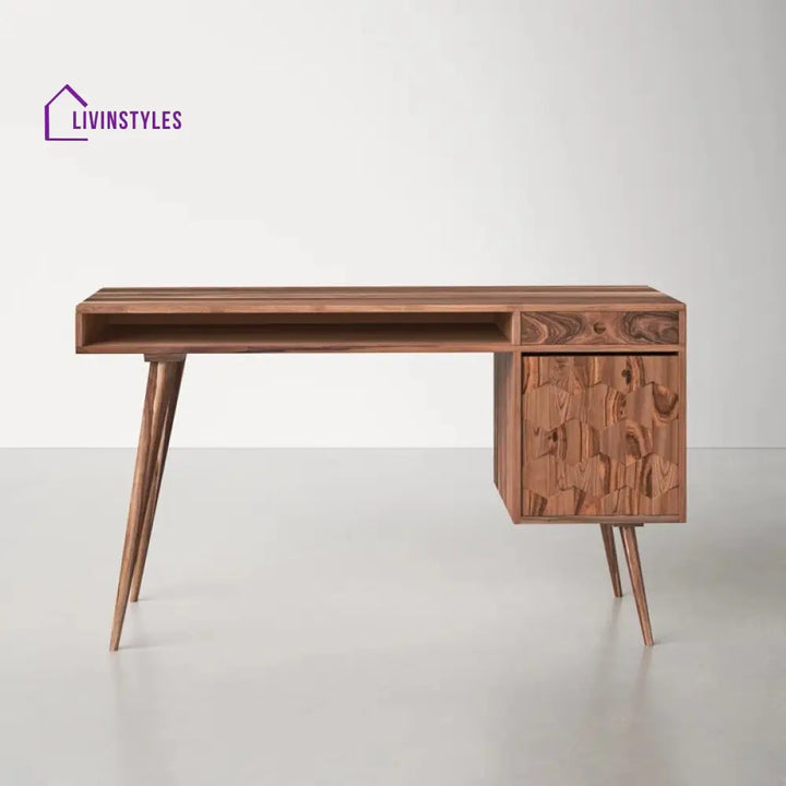 Savely Solid Wood Study Table for Students