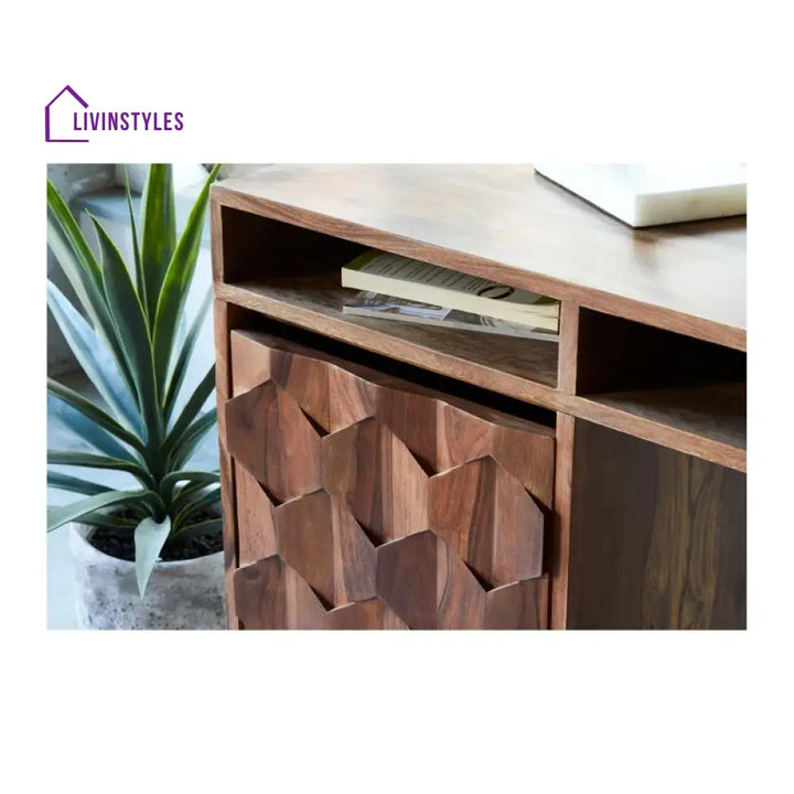Savely Solid Wood Study Table for Students