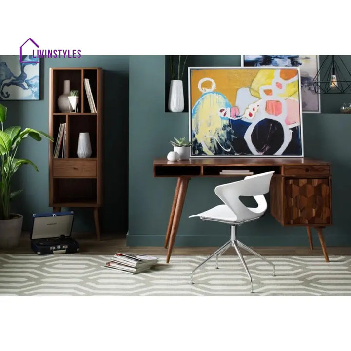 Savely Solid Wood Study Table for Students