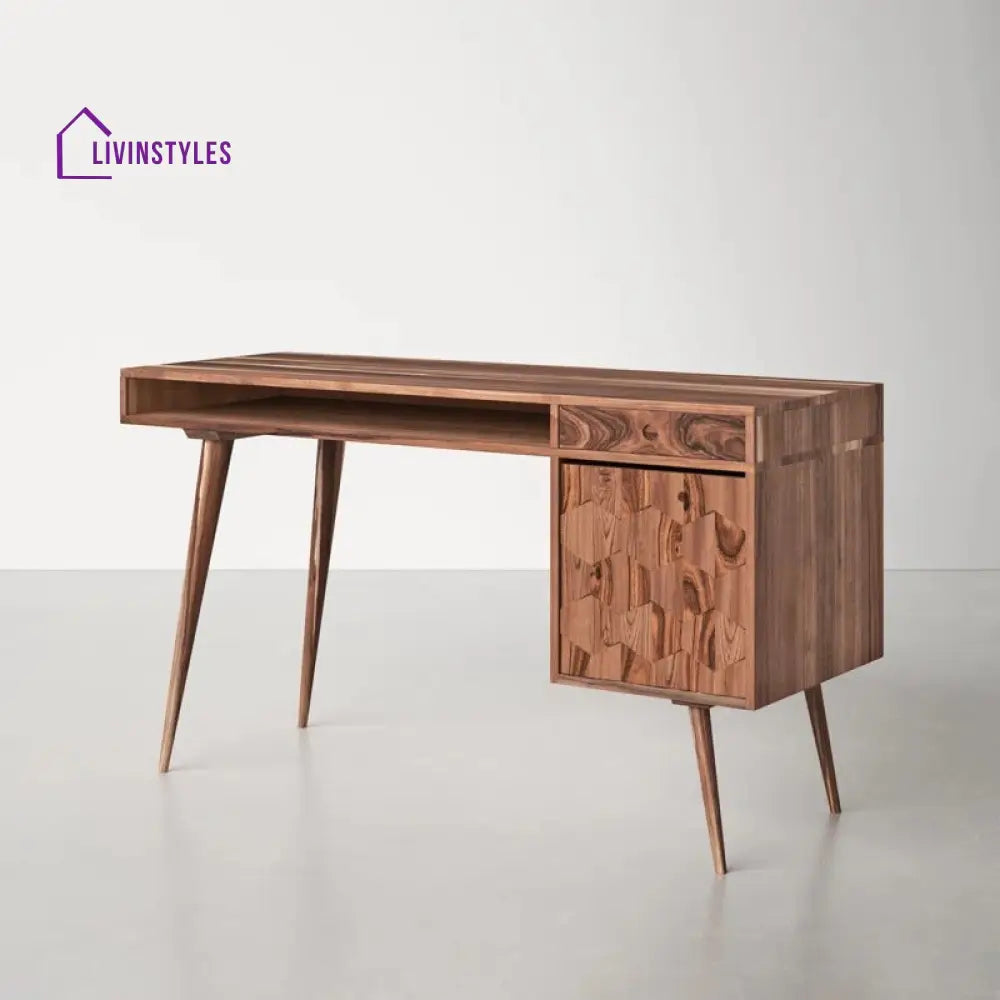 Savely Solid Wood Study Table for Students