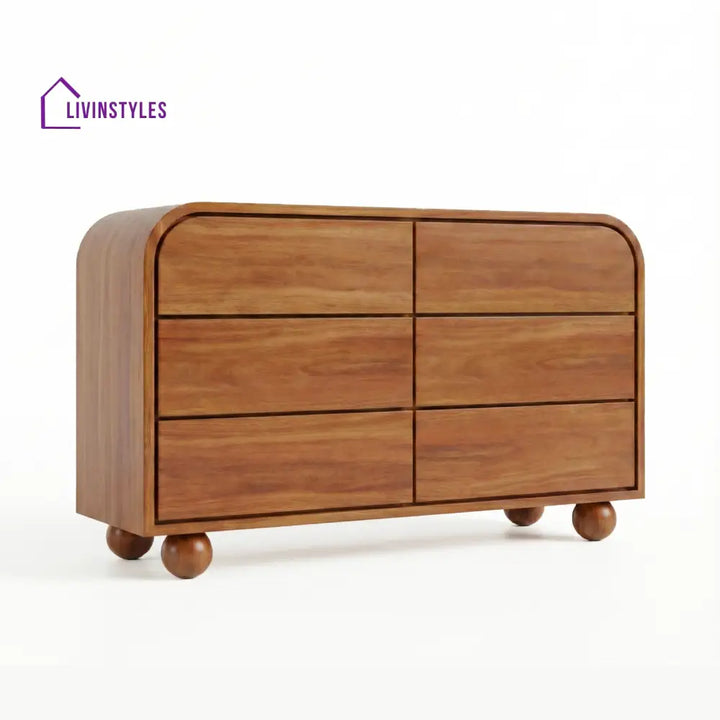 Santorini 6 Drawer Dresser - Furniture